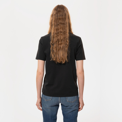NUDIE JEANS || JONI T-SHIRT ANTRACITE