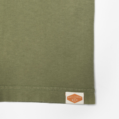 NUDIE JEANS || UNO EVERYDAY T-SHIRT GREEN