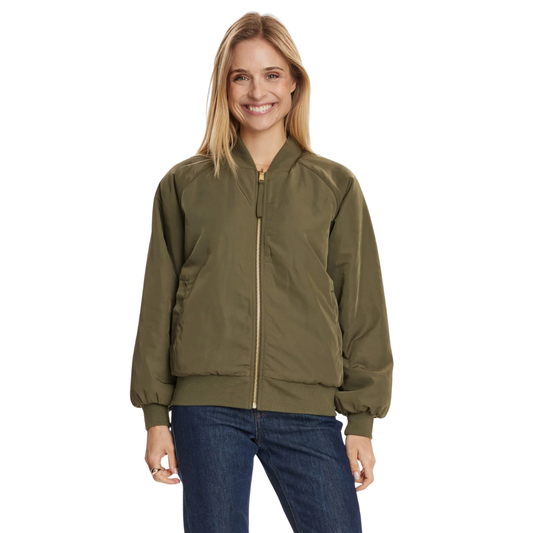 NÜMPH || NUETERA REVERSIBLE JACKET GRAPE LEAF