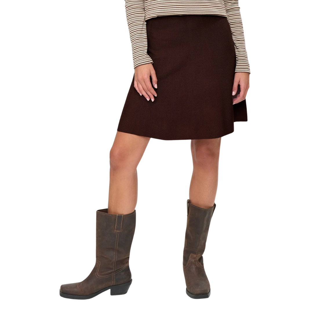 NÜMPH || NULILLYPILLY SKIRT BLACK COFFEE