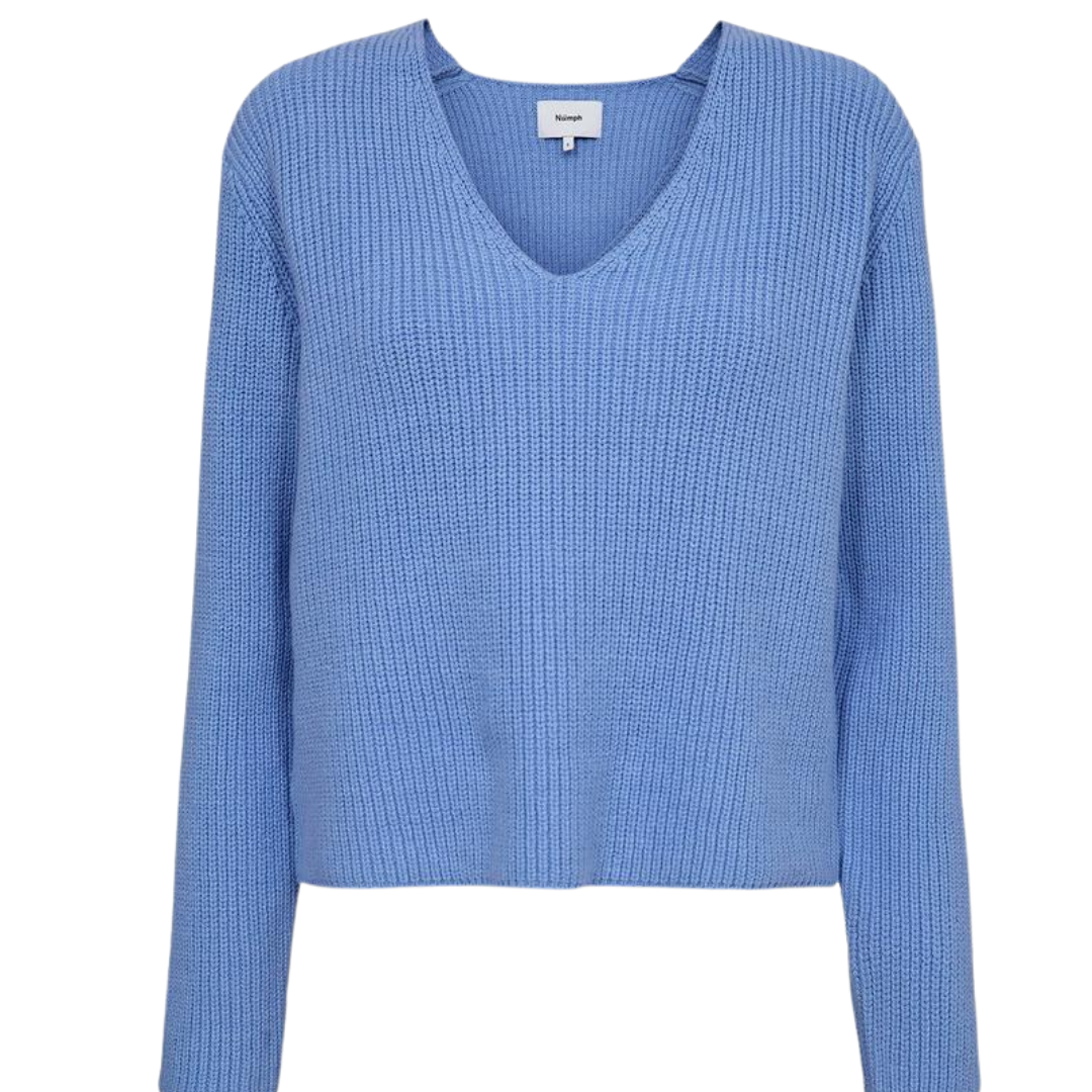 NÜMPH || NUMARSIE LS PULLOVER HYDRANGEA