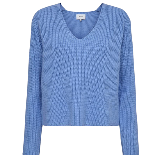 NÜMPH || NUMARSIE LS PULLOVER HYDRANGEA