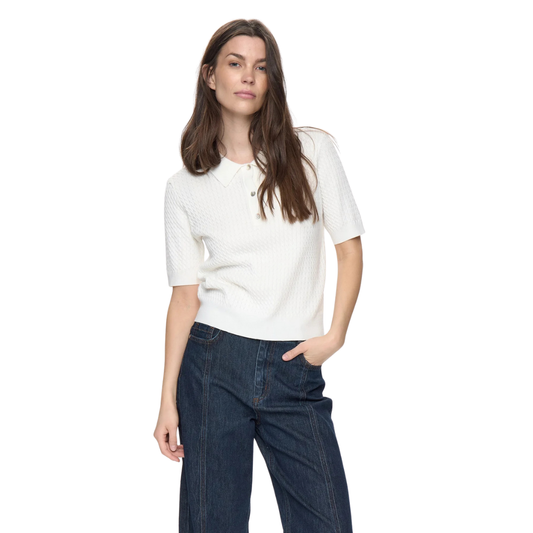 NÜMPH || NUALETTE POLO CLOUD DANCER