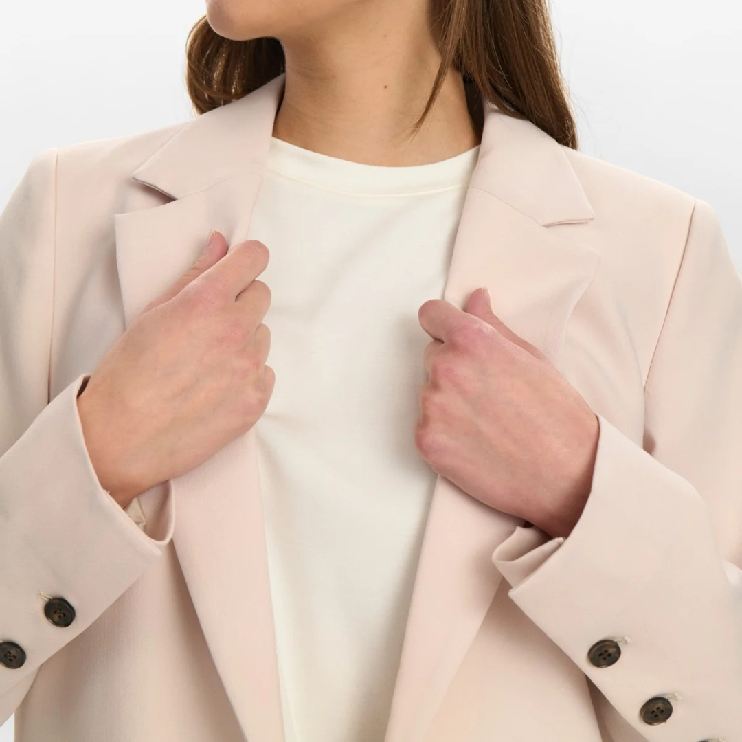 NÜMPH || NURONJA BLAZER OYSTER GRAY