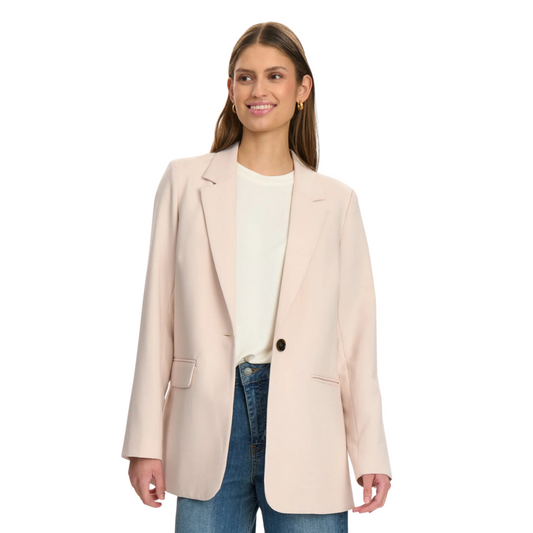 NÜMPH || NURONJA BLAZER OYSTER GRAY