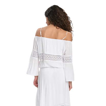 NÜMPH || NUGAYA SHIRT BRIGHT WHITE