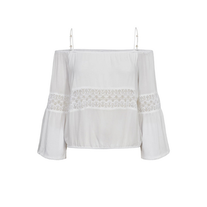 NÜMPH || NUGAYA SHIRT BRIGHT WHITE