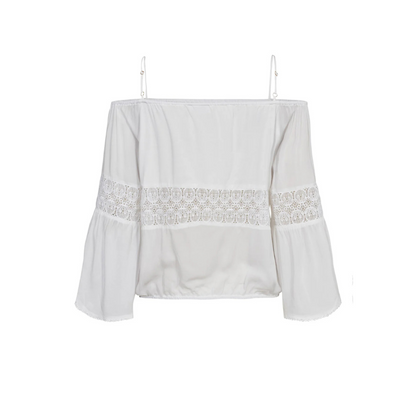 NÜMPH || NUGAYA SHIRT BRIGHT WHITE