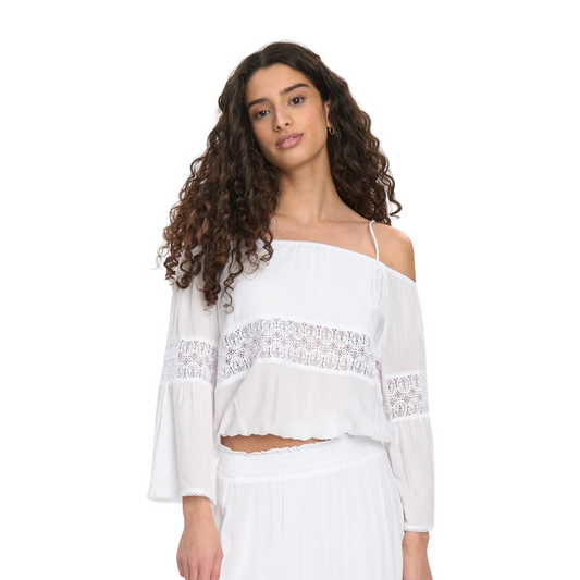 NÜMPH || NUGAYA SHIRT BRIGHT WHITE
