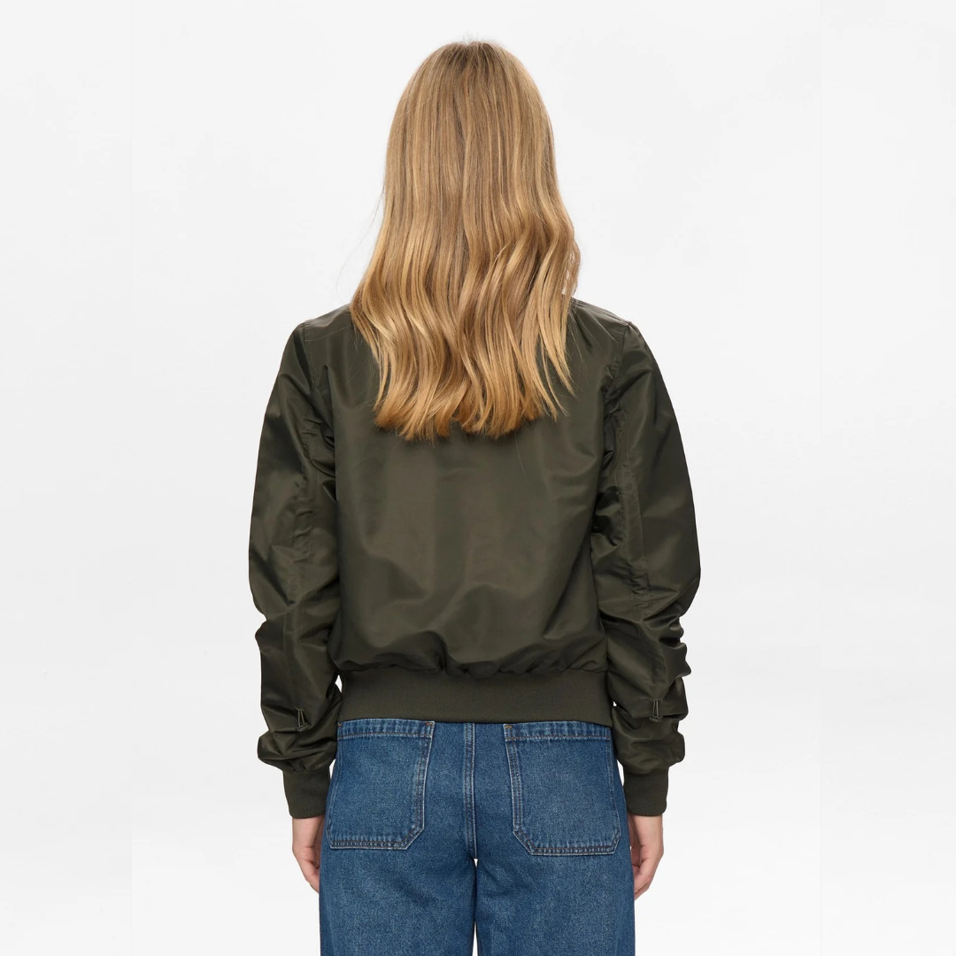 NÜMPH || NUALISANDRA BOMBER JACKET ROSIN