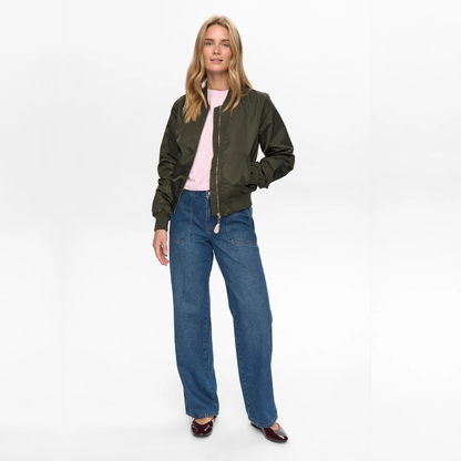 NÜMPH || NUALISANDRA BOMBER JACKET ROSIN