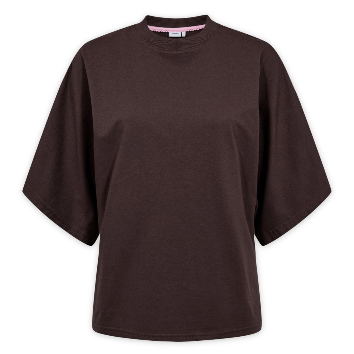 NÜMPH || NUANSA BATSLEEVE T-SHIRT BLACK COFFEE