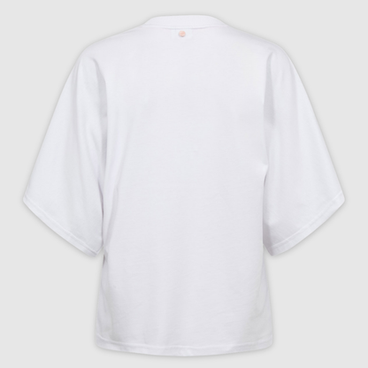 NÜMPH || NUANSA BATSLEEVE T-SHIRT BRIGHT WHITE