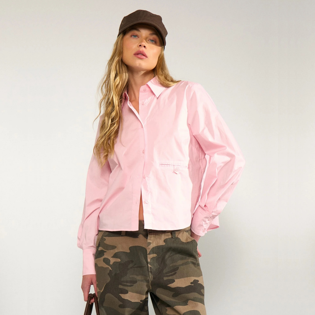 NÜMPH || NUASHO SHIRT ROSY TOUCH
