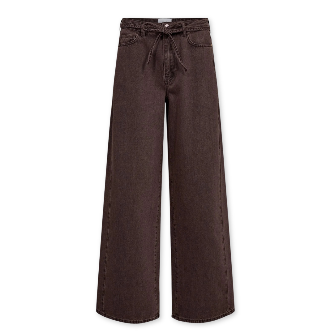 NÜMPH || NUBROOKLYN JEANS BLACK COFFEE WASHED