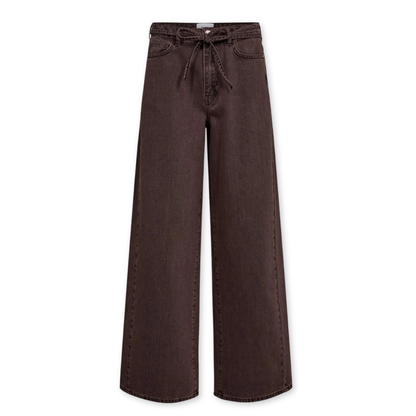 NÜMPH || NUBROOKLYN JEANS BLACK COFFEE WASHED