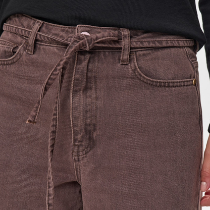 NÜMPH || NUBROOKLYN JEANS BLACK COFFEE WASHED