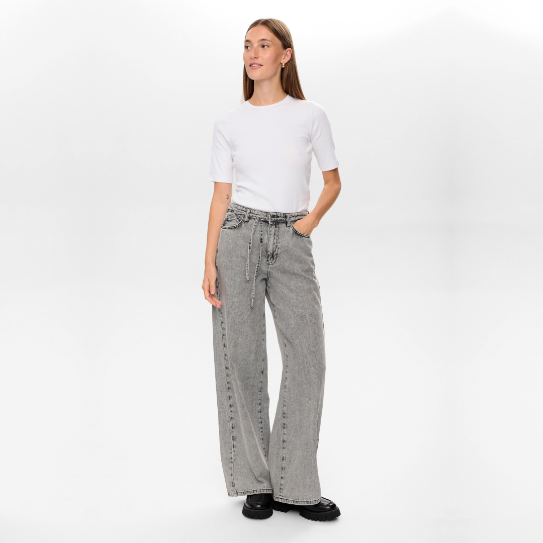 NÜMPH || NUBROOKLYN JEANS LIGHT GREY DENIM