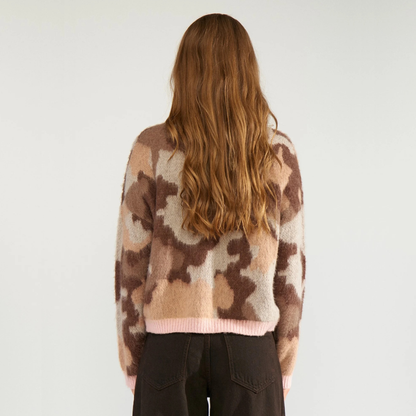 NÜMPH || NUCAMU PULLOVER BLACK COFFEE