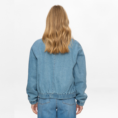 NÜMPH || NUDENIMA JACKET MEDIUM BLUE DENIM