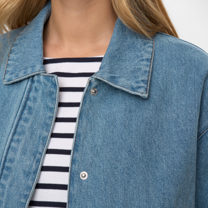 NÜMPH || NUDENIMA JACKET MEDIUM BLUE DENIM