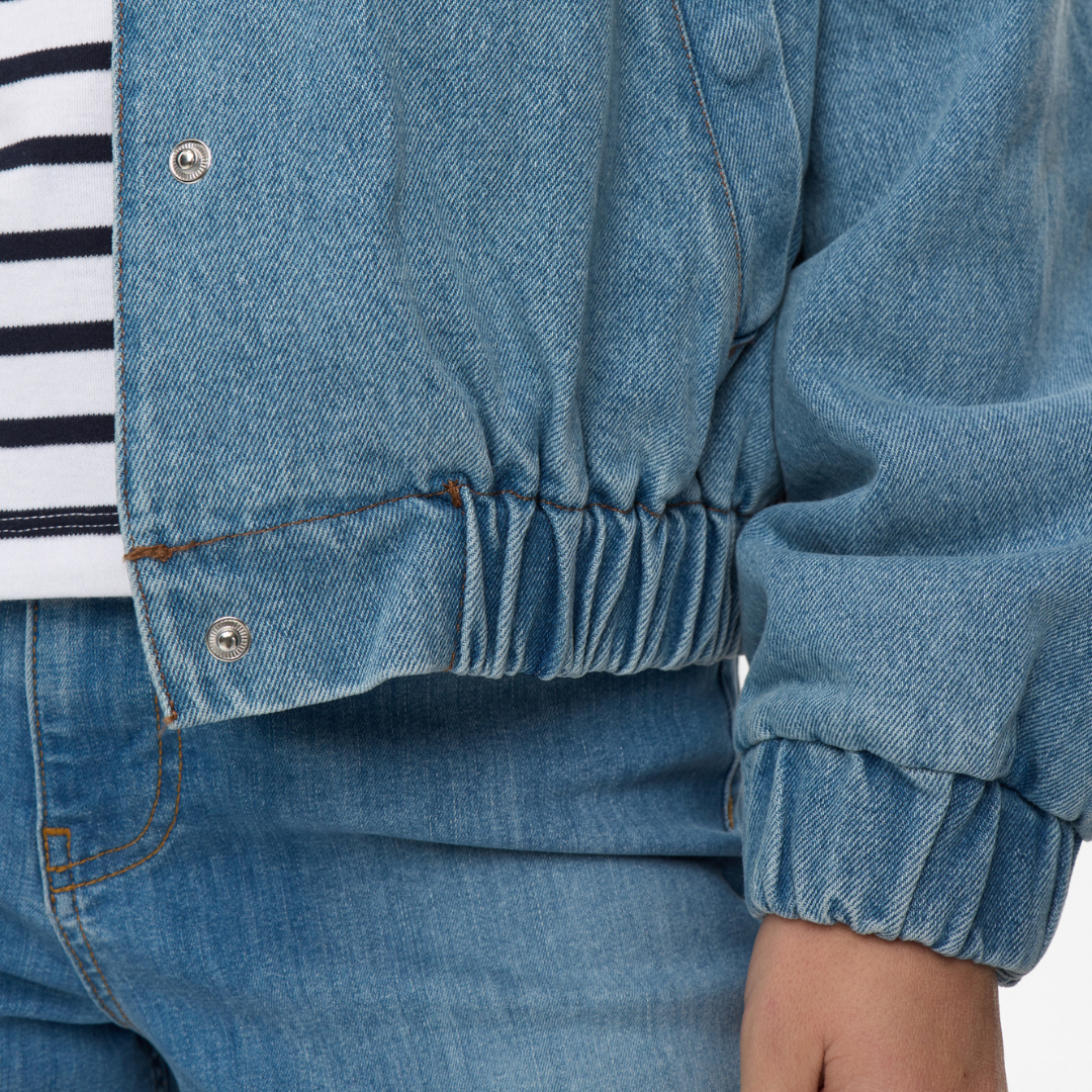 NÜMPH || NUDENIMA JACKET MEDIUM BLUE DENIM
