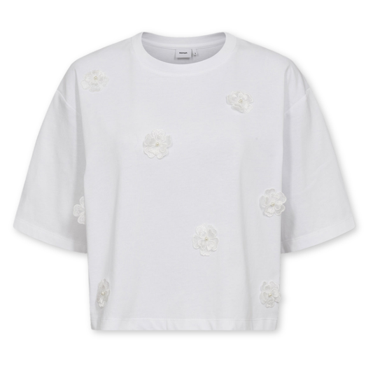 NÜMPH || NUFLEURA TEE BRIGHT WHITE