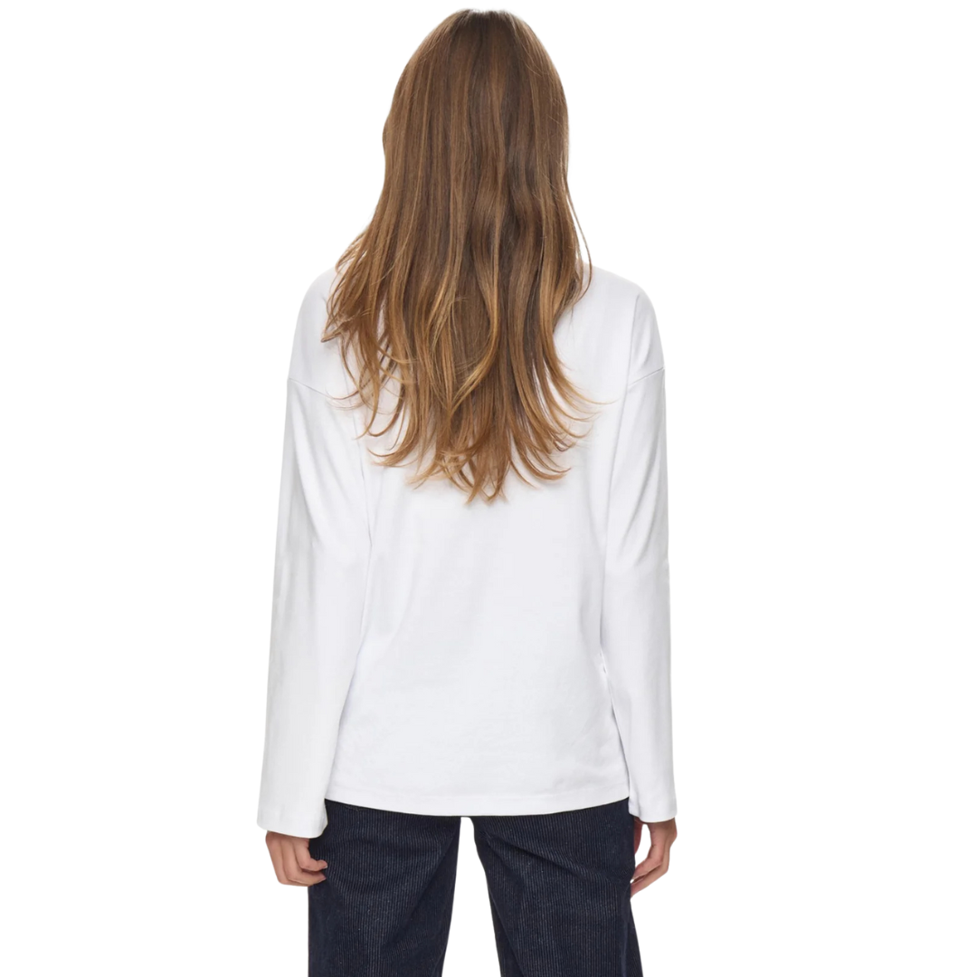 NÜMPH || NUGIRA BLOUSE BRIGHT WHITE
