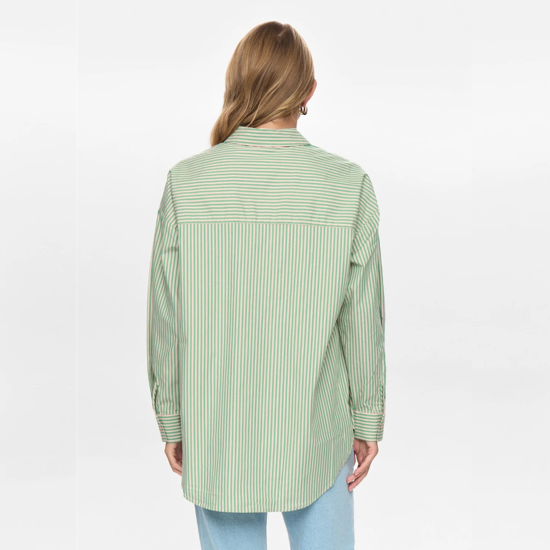 NÜMPH || NUHAILEY SHIRT W|O STONE VIBRANT GREEN