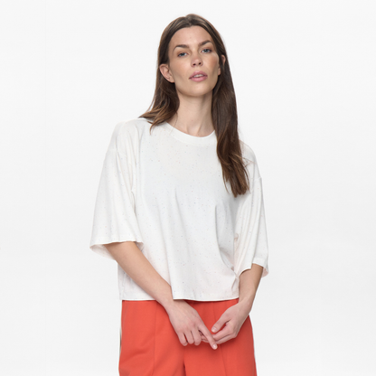 NÜMPH || NUHUBANA T-SHIRT CLOUD DANCER
