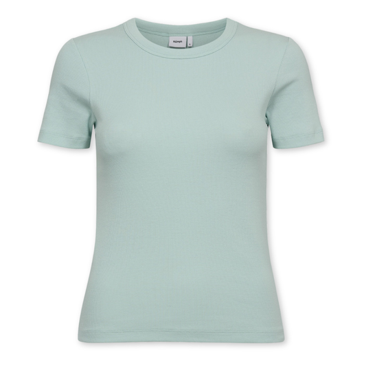 NÜMPH || NUMAKENY CROPPED TEE HARBOR GRAY
