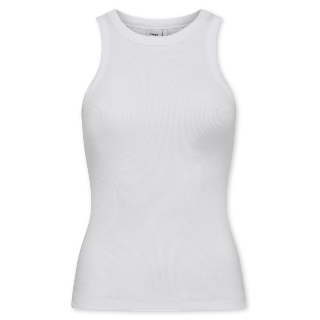 NÜMPH || NUMAKENY TANKTOP BRIGHT WHITE