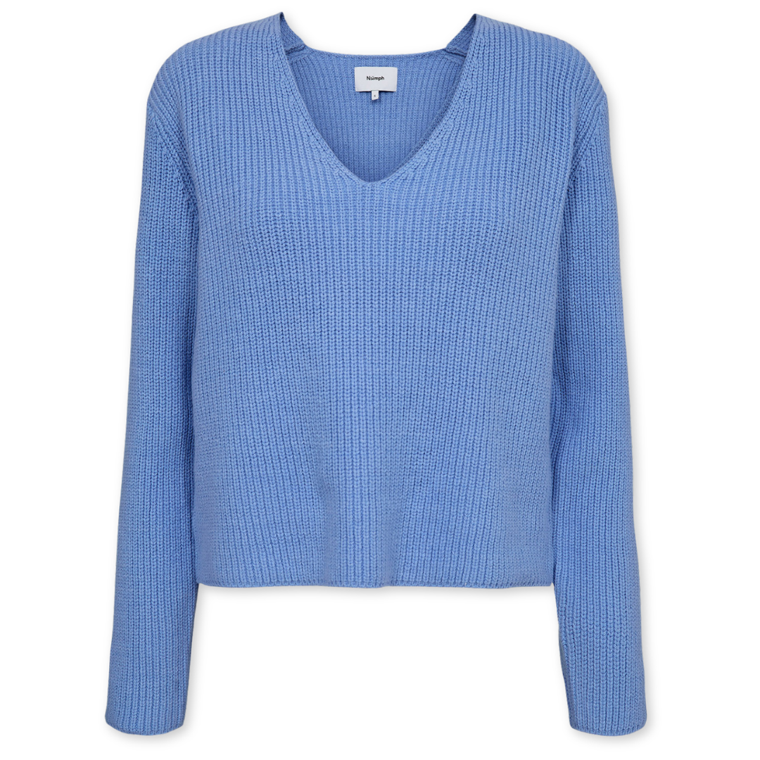 NÜMPH || NUMARSIE LS PULLOVER HYDRANGEA