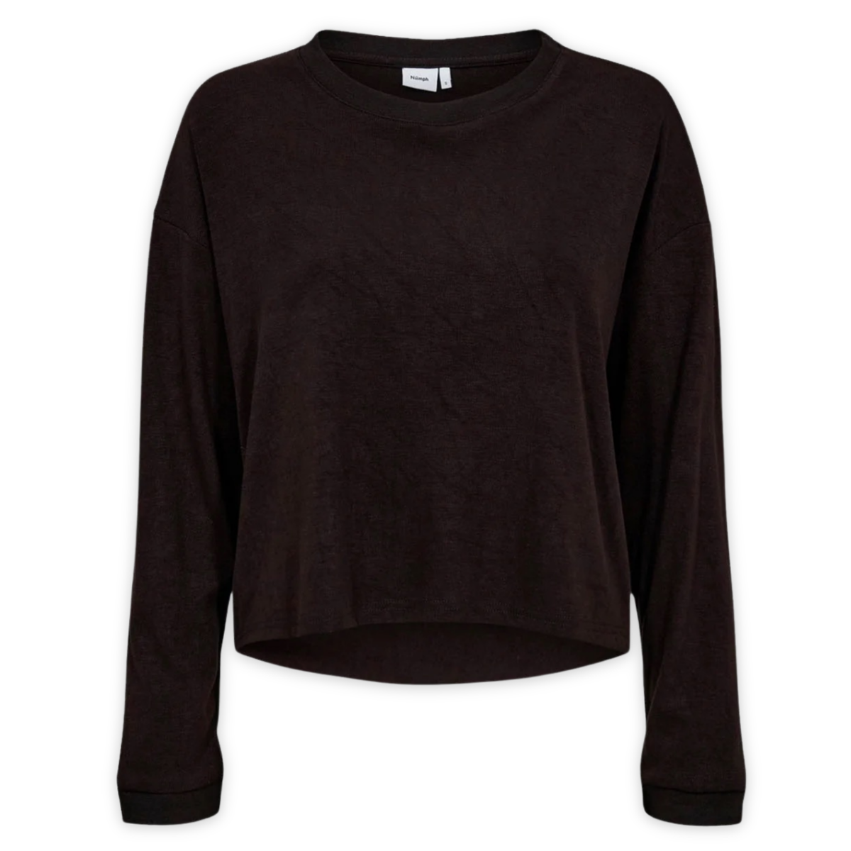 NÜMPH || NUMICY OVERSIZE BLOUSE CAVIAR