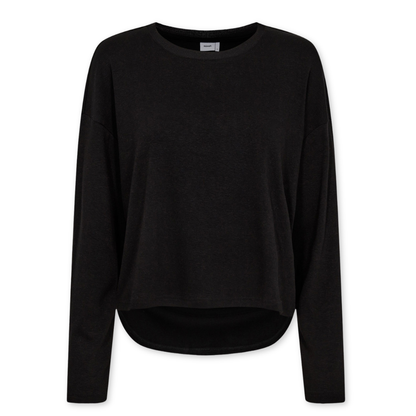 NÜMPH || NUMILY OVERSIZE BLOUSE CAVIAR