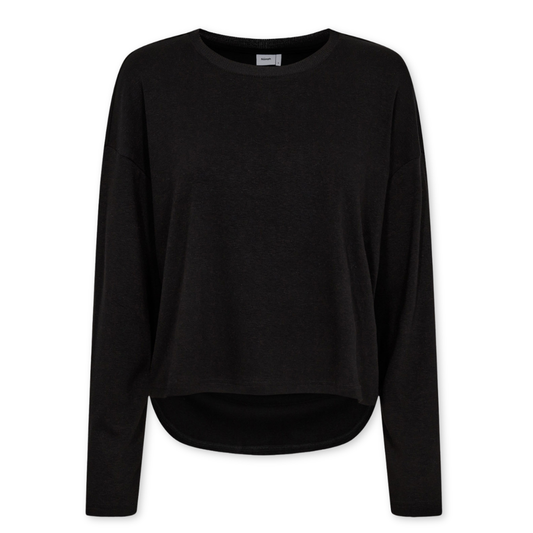NÜMPH || NUMILY OVERSIZE BLOUSE CAVIAR