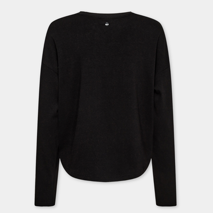 NÜMPH || NUMILY OVERSIZE BLOUSE CAVIAR