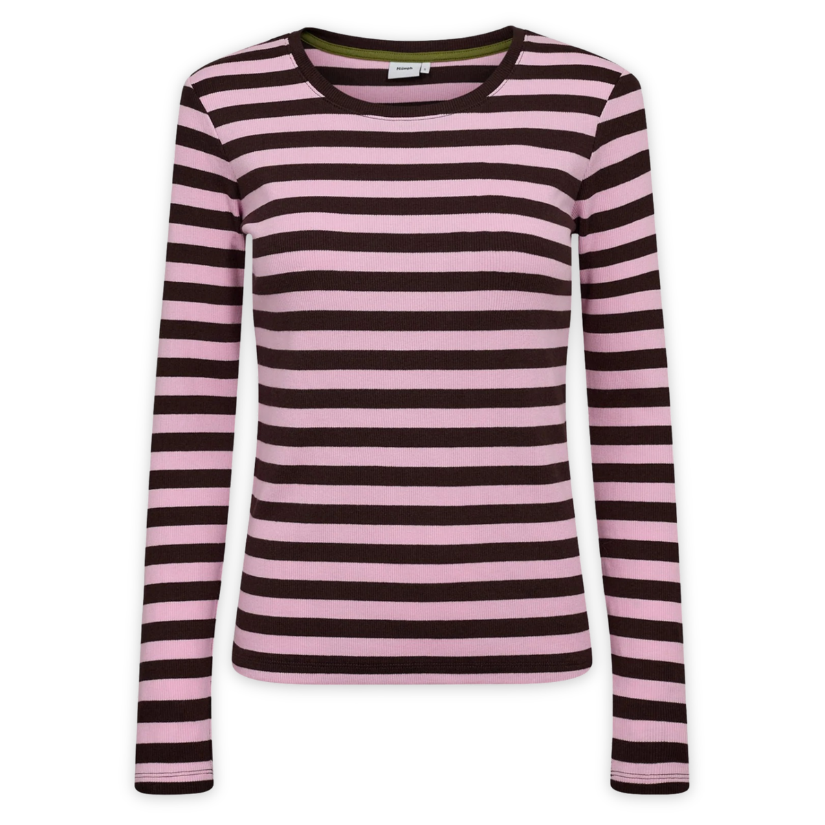 NÜMPH || NUMIXIE LS T-SHIRT-GOTS BONBON