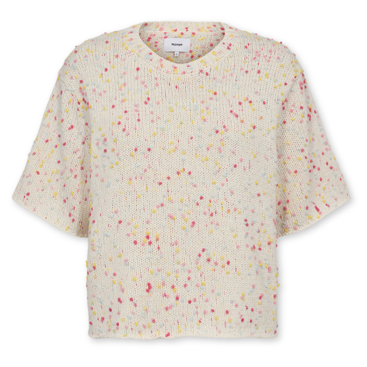 NÜMPH || NUNEPSA SS PULLOVER PRISTINE