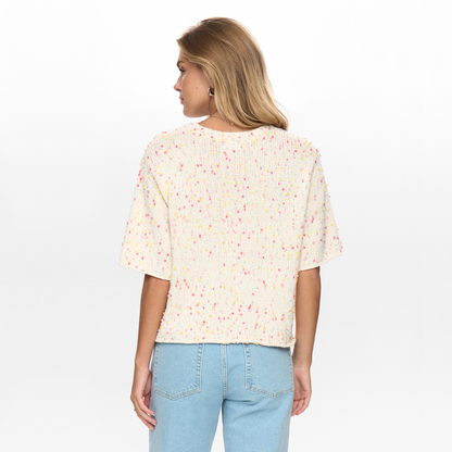 NÜMPH || NUNEPSA SS PULLOVER PRISTINE