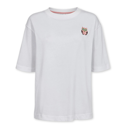 NÜMPH || NUOLINA T-SHIRT BRIGHT WHITE