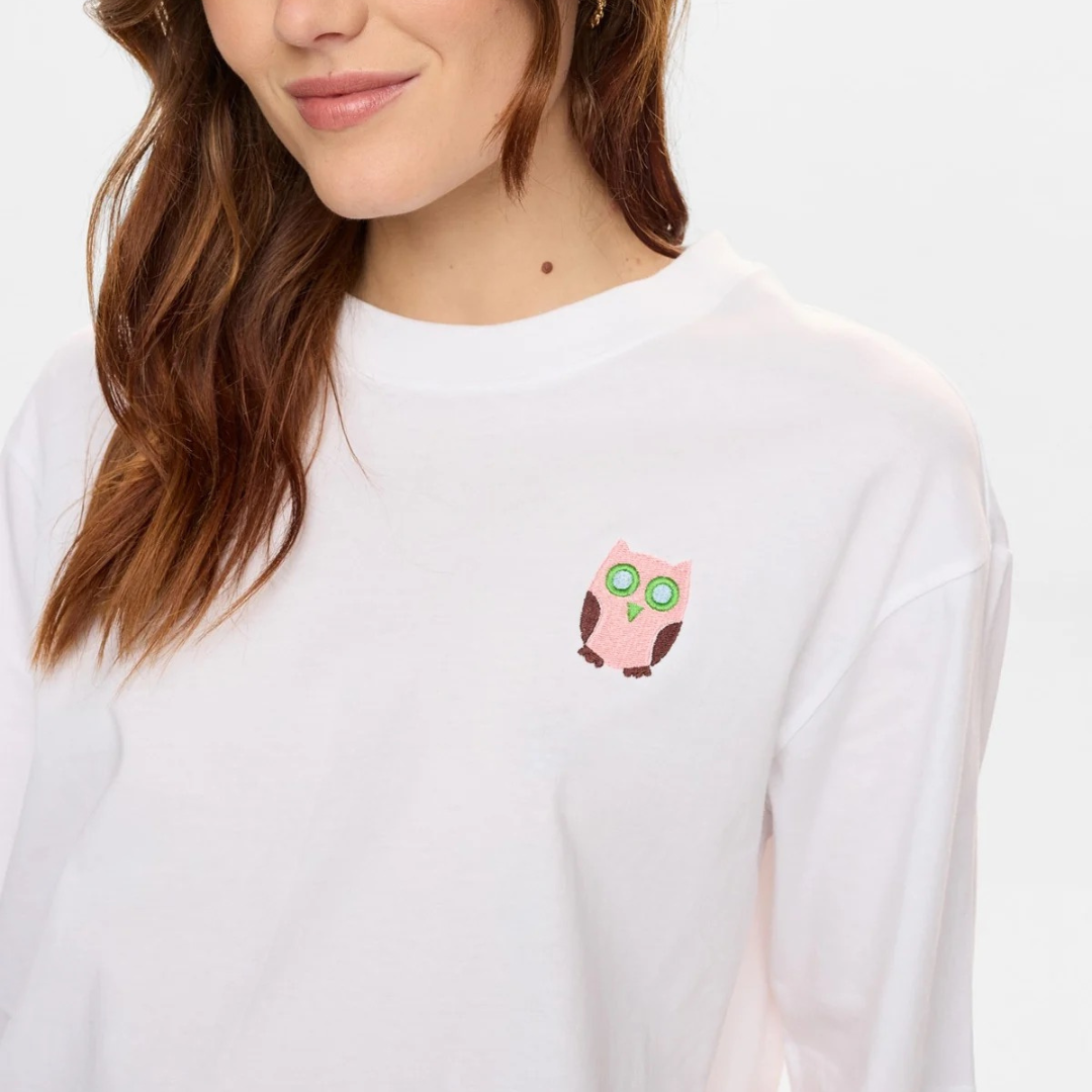 NÜMPH || NUOLINA T-SHIRT BRIGHT WHITE