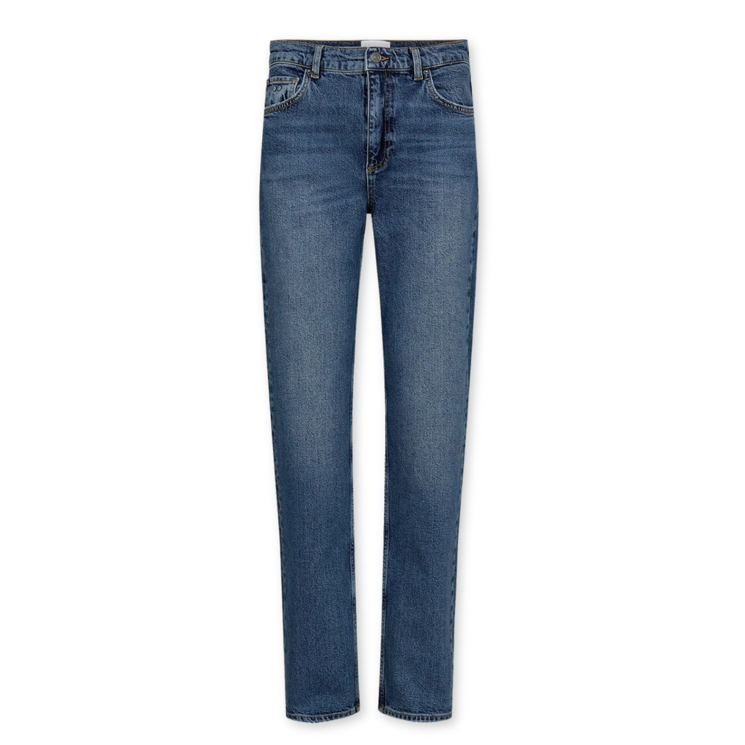 NÜMPH || NUOSLO STRAIGHT JEANS MEDIUM BLUE DENIM