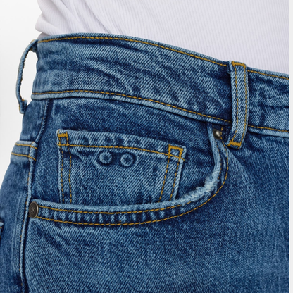 NÜMPH || NUOSLO STRAIGHT JEANS MEDIUM BLUE DENIM