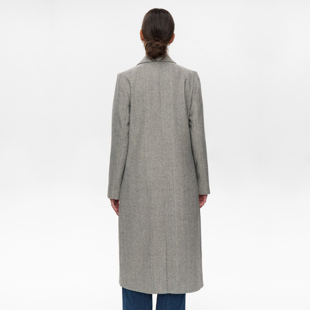 NÜMPH || NURAVEN COAT MEDIUM GREY