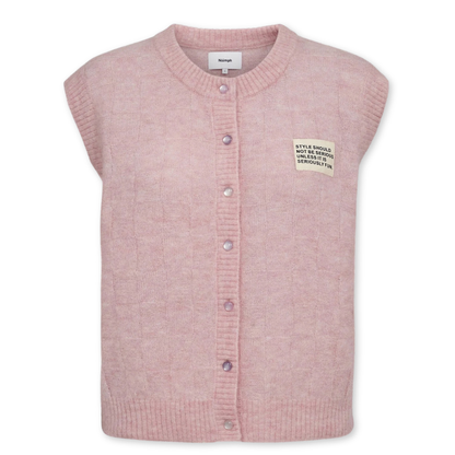 NÜMPH || NURIETTE CHECK VEST PINK LADY
