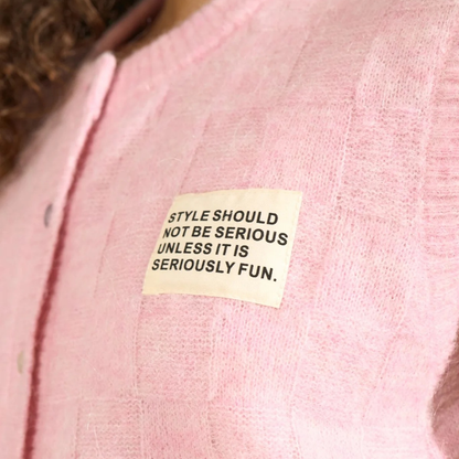 NÜMPH || NURIETTE CHECK VEST PINK LADY
