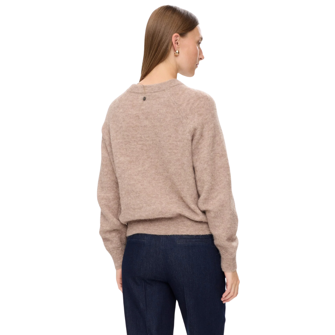 NÜMPH || NURIETTE PULLOVER TAUPE GREY