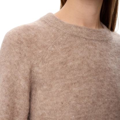 NÜMPH || NURIETTE PULLOVER TAUPE GREY