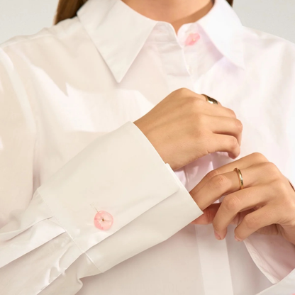 NÜMPH || NUSAMIRA SHIRT BRIGHT WHITE